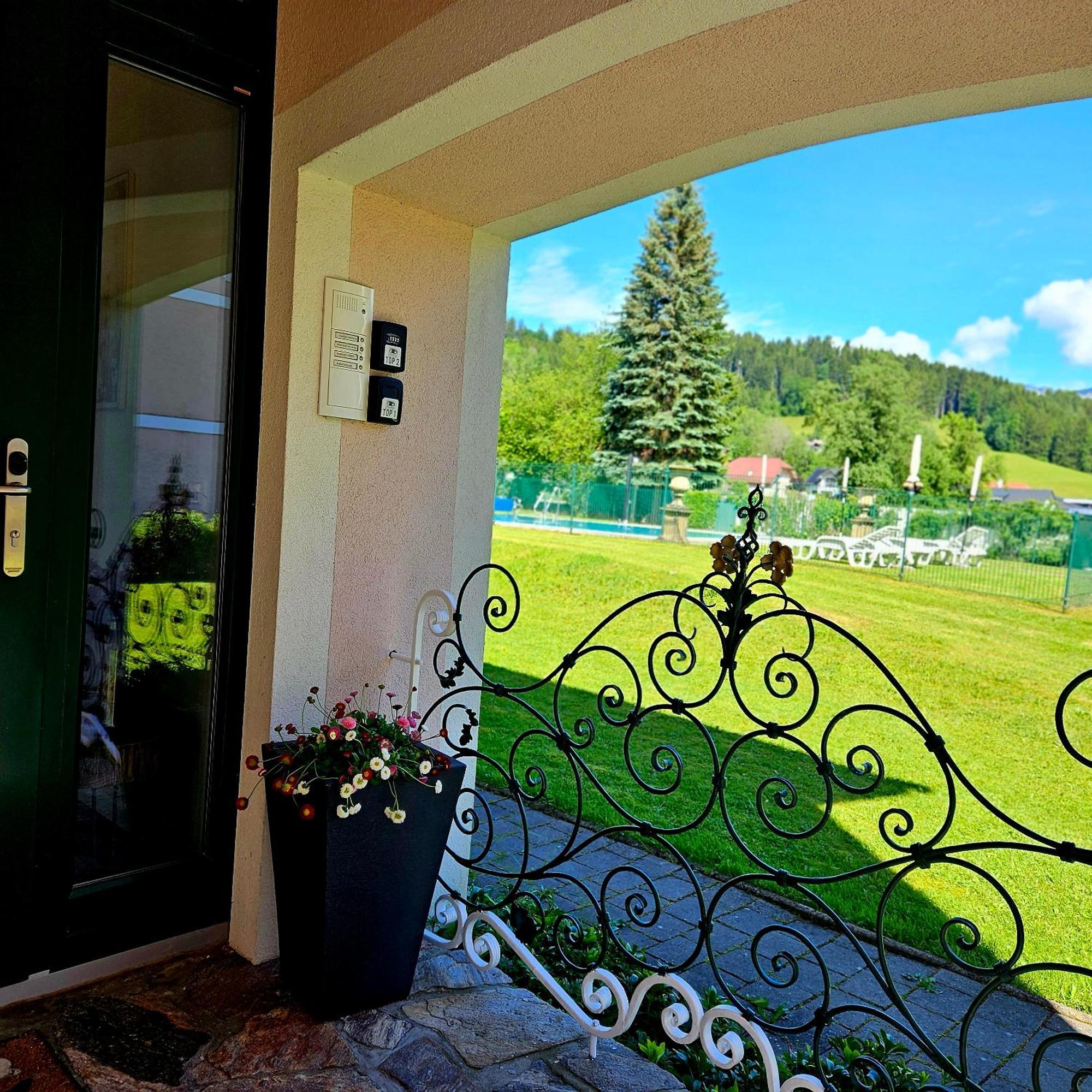 Ferienwohnung Blick Ins Gruene Rossleithen Exterior foto